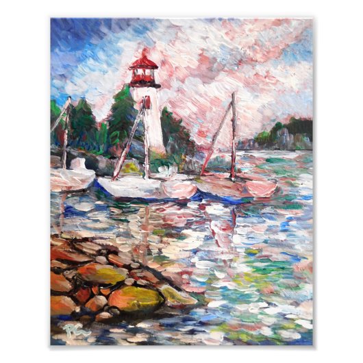 ライトハウス フォトプリント            (正面)