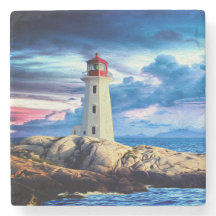 ライトハウス – 大理石コースター
