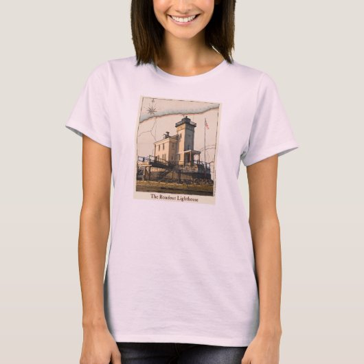 ライトハウスTシャツ、ザロンドウライトハウス Tシャツ (正面)
