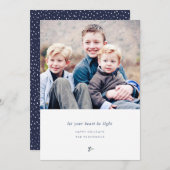 ライトハートホリデーフォトカード シーズンカード (正面/裏面)