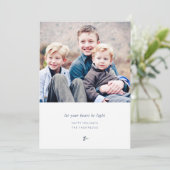 ライトハートホリデーフォトカード シーズンカード (スタンド正面)