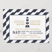 ライトハ結婚ウス 招待状 (正面/裏面)