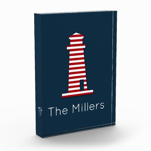 ライトハ航海のウスファミリー名愛国的海 フォトブロック (左)