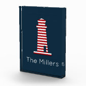 ライトハ航海のウスファミリー名愛国的海 フォトブロック (右)