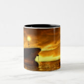 ライトハ航海のウス付きシーン ツートーンマグカップ (中央)