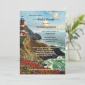 ライトハ航海のウス沿岸ブライダルシャワー 招待状 (スタンド正面)