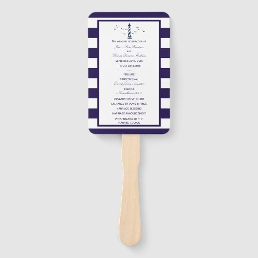 ライトハ航海のウス結婚コレクションプログラム ハンドファン (正面)