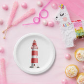 ライトハ航海のウス結婚ビーチ夏海 ペーパープレート (パーティー)