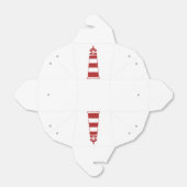 ライトハ航海のウス赤と白のストライプ – セーラー フェイバーボックス (折り畳みなし)