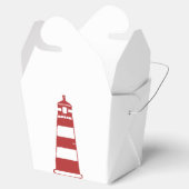 ライトハ航海のウス赤と白のストライプ – セーラー フェイバーボックス (オープン)