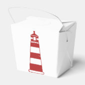 ライトハ航海のウス赤と白のストライプ – セーラー フェイバーボックス (裏面サイド)