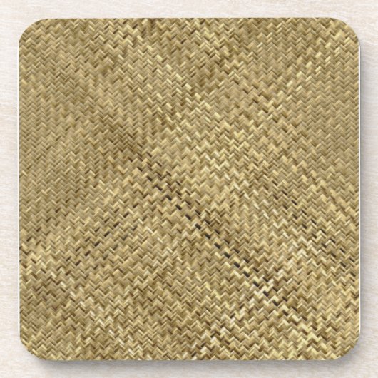 ライトバスケット織り コースター (正面)