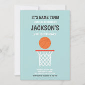 ライトバックグラウンドスポーツテーマ 招待状 (正面)