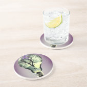 ライトバルブ内のツリー コースター (側面)