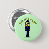 ライトパイロットガール 缶バッジ (正面&裏面)