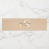 ライトパイン結婚ズのウォーターボトルラベル ペットボトルラベル (シングルラベル)