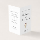 ライトパエレガントープルフローラ結婚式 プログラム (外部)