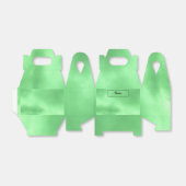 ライトパステルグリーンクラウドフォト フェイバーボックス (折り畳みなし)