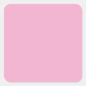 ライトパステルピンクスクウェア スクエアシール (正面)