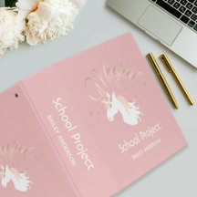 ライトパーソナライズされたバラピンクホワイトマジカルユニコーン