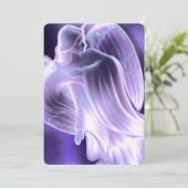 ライトパープルの天使 招待状 (スタンド正面)