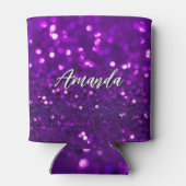 ライトパープルエレガントグリッタースパークス 缶クーラー (裏面)