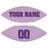 ライトパープルカスタムサッカー アメリカンフットボール (パネル)