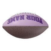 ライトパープルカスタムサッカー アメリカンフットボール (回転90)
