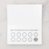 ライトパープルクリスタル サロン スパ ロイヤリティカード (内部開封)