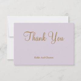 ライトパープルサンキューカード