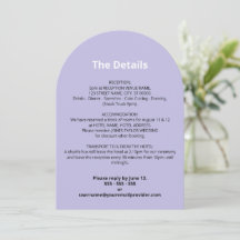 ライトパープル結婚ズ詳細カード