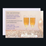 ライトパープル金ゴールド30th birthday champagne 招待状<br><div class="desc">シャンパンのガラスを使った洗練されたデザインを取り入れ、笑い声や食べ物、泡立った飲み物で満ちた高級夕べに最適なトーンを素晴らし提供。画期的な誕生日や特別な機会に最適な、上品でフェスティバルのtouchを提供し、スタイルの招待状ゲストに簡単する。おカスタマイズ前のイベントに合わせて、友達や家族に思い出す夜に入ったことを知らせる詳細!」</div>