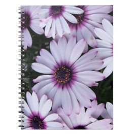 ライトパープル開花ブーケ ノートブック