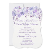 ライトパープル ダスティーブルー フラワーレースイブニングパーティー