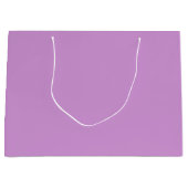 ライトパープル ラージペーパーバッグ (正面)