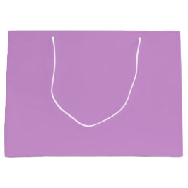 ライトパープル ラージペーパーバッグ