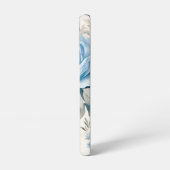 ライトパ芸術的ステルブルーバラ SAMSUNG GALAXYケース (左側面)