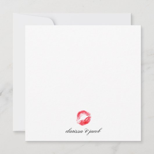 ライトヒョウ及びレースの甘いピンクの311夢 招待状 (裏面)