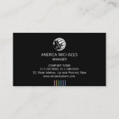 ライトビームプロフェッショナルシモダンック 名刺 (裏面)