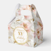 ライトピきらめくックボホ金ゴールド誕生日お気に入りボックス フェイバーボックス (正面サイド)