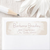 ライトピエレガントックピーニー1差出人住所ラベル ラベル (インサイチュ)