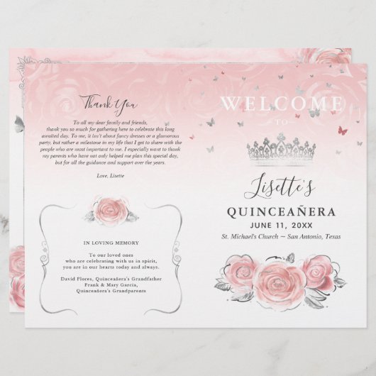 ライトピエレガントンクとシルバーのキンセアニェラプログラム (正面/裏面)