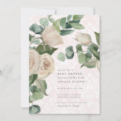 ライトピエレガントンクコテージバラベビーシャワー 招待状 (正面)