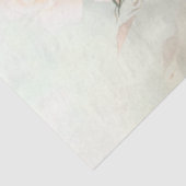 ライトピエレガントンクバラと緑のデコページ 薄葉紙 (詳細)