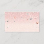 ライトピエレガントンク銀水色ギフトレジストリ エンクロージャーカード (裏面)