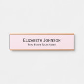 ライトピモダンンクプロフェッショナル営業所 サインプレート (正面)