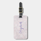 ライトピモダンンク《写真》ぼけ味ラゲージタグ ラゲッジタグ (正面縦)