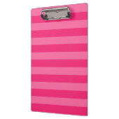 ライトピンクとホットピンクストライプ色 クリップボード (左)