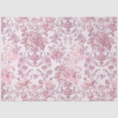 ライトピンクのシノワーズリー デコパージュ 薄葉紙 (正面)
