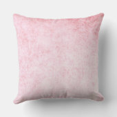 ライトピンクのベルベットのテクスチャプリント クッション (裏面)